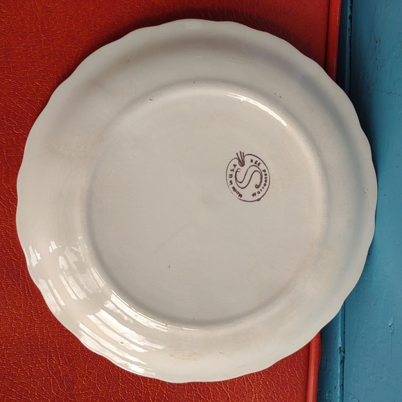 Vintage Egg Plate - Warranted 22k - Picture 3 of 5